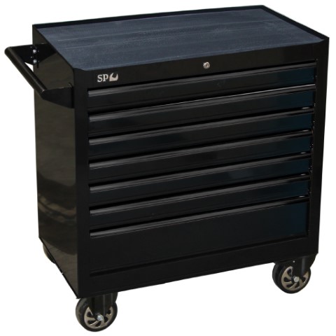 SP - ROLLER CAB BLACK 7 DRAWER CUSTOM SUMO 